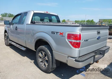 2012 Ford F-150 Stx из США, поврежденный, VIN 1FTFX1EF6CFA47818